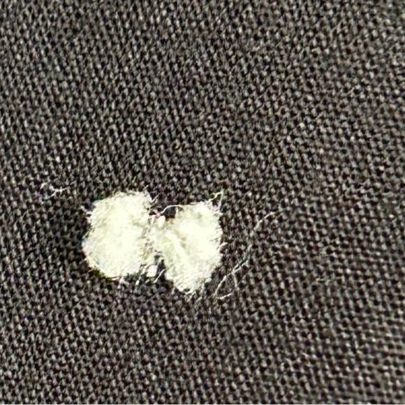 A New Day Women’s XL Button Shirt Textured Dots Cotton Long Sleeve Artsy - Picture 2 of 10